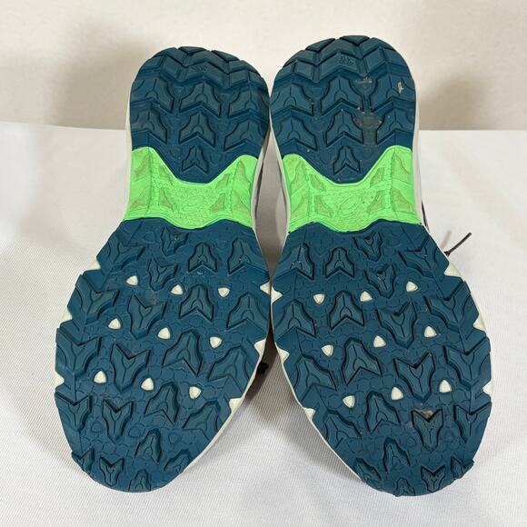 ASICS Running Shoes Womens 8.5 GEL-Venture 9 Black Blue Lace Up Trainer Sneakers - Picture 2 of 9